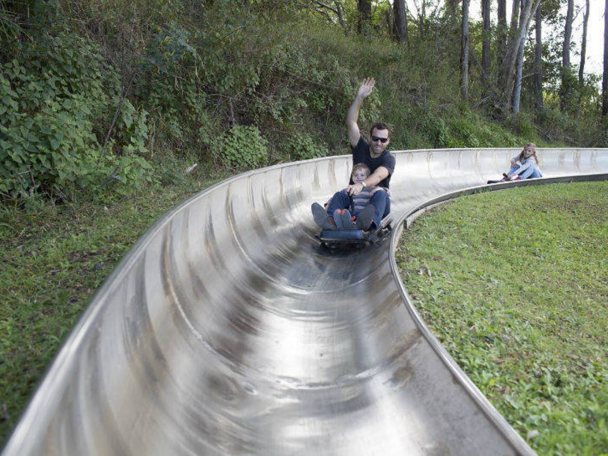 Toboggan Big Banana Fun Park