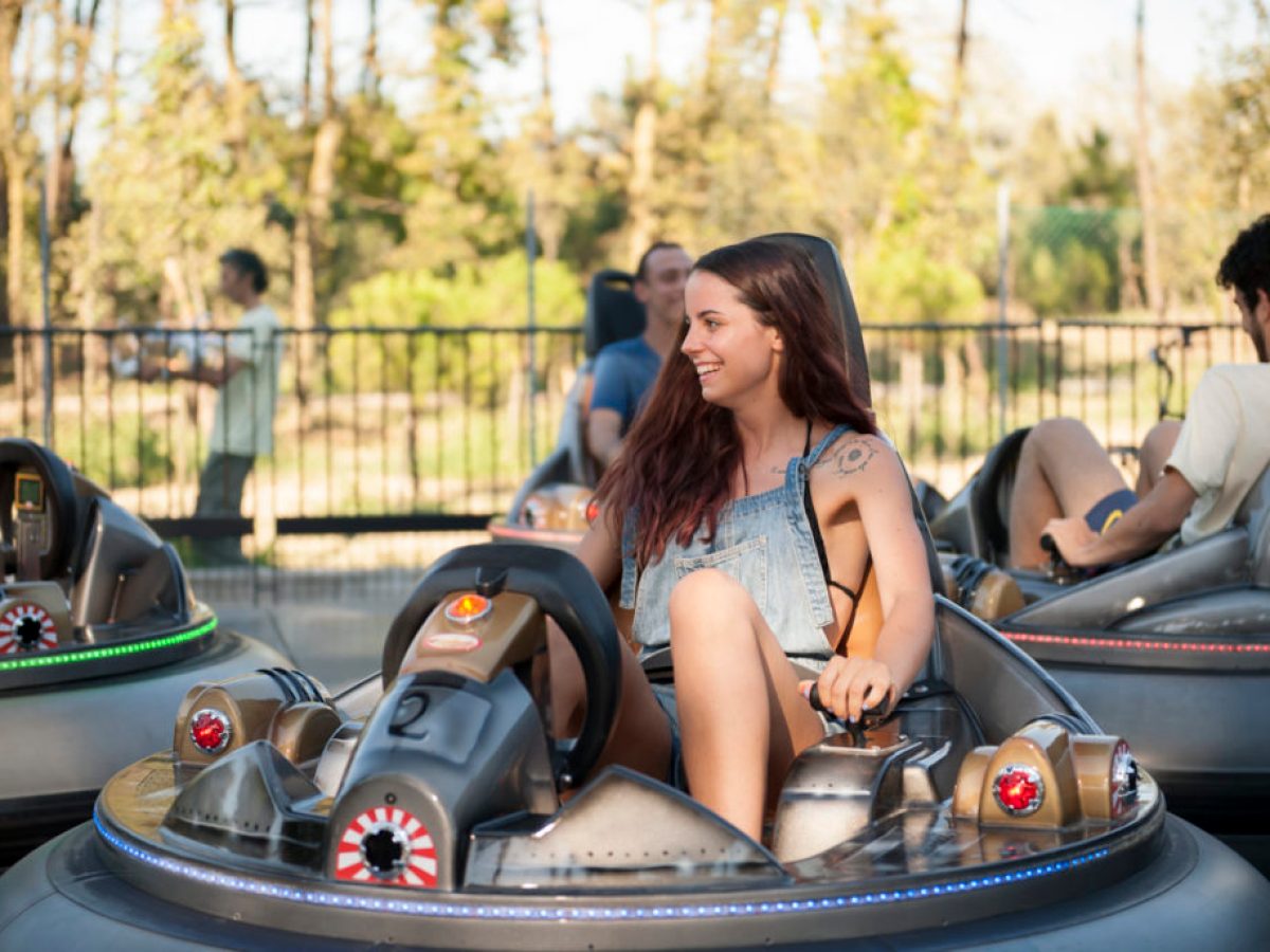 a woman sitting in a car