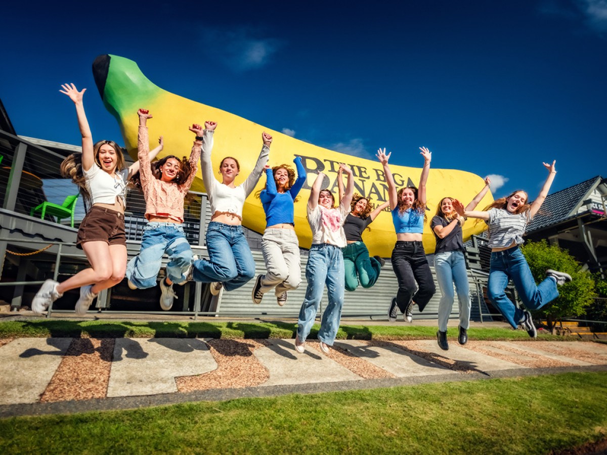 a group of people posing for a picture